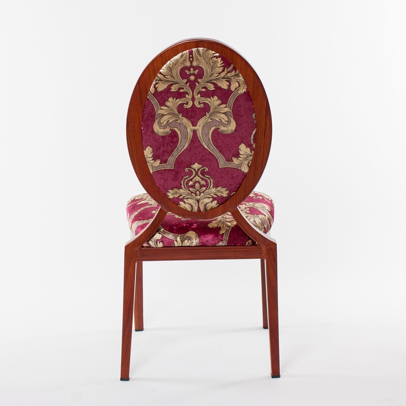 Printed European vintage Chinese and Western dining chair