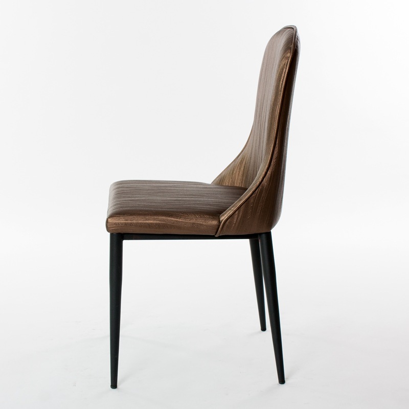 European aluminum alloy is a leisure dining chair