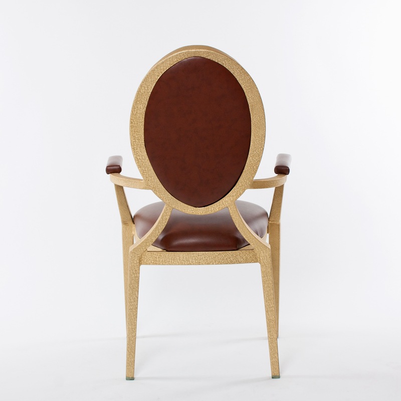 European classic armchair metal leisure chair