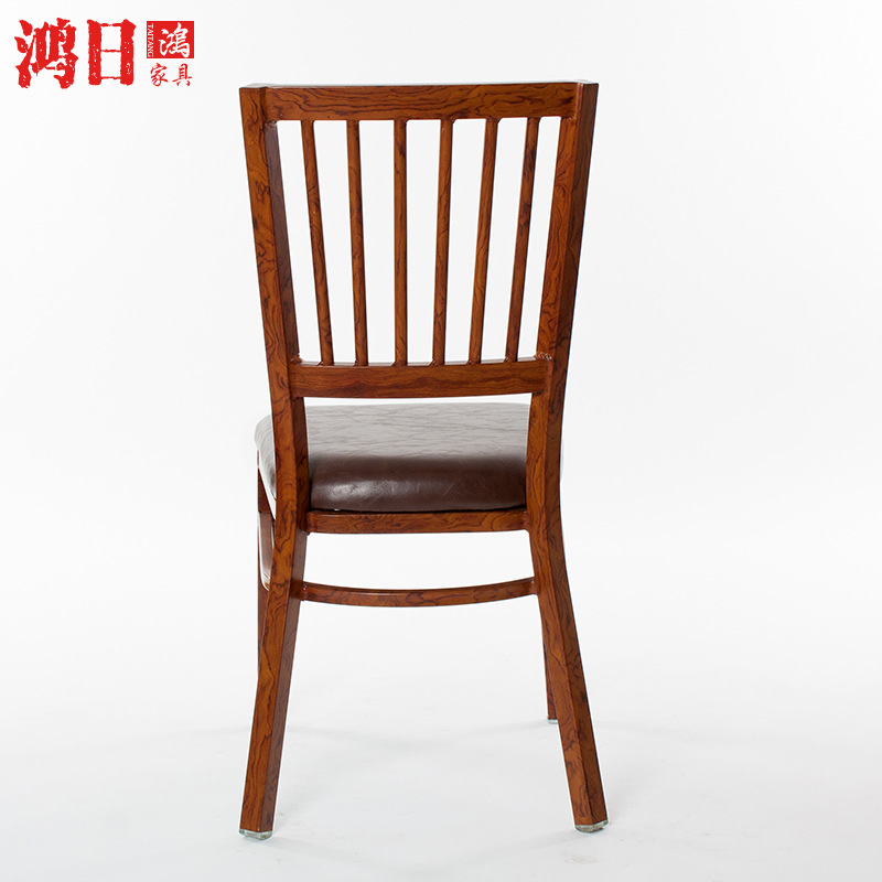 European style solid wood soft chair