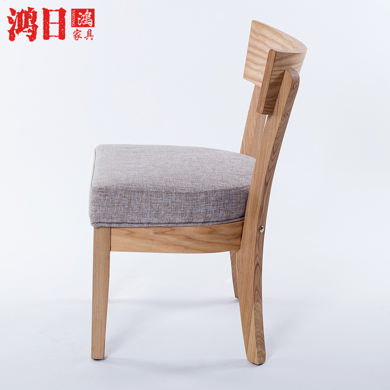 Explosive designer solid wood casual fashion chair