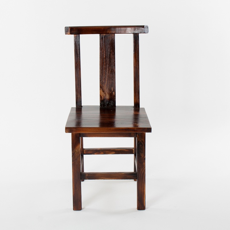 Solid wood coffee chair