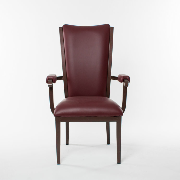 Metal American West dining chair Hotel dining chair