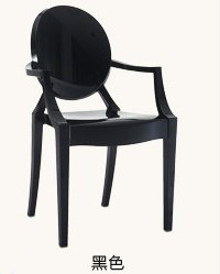 Stylish simple crystal acrylic chair