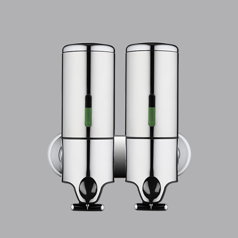 Single-ended double-ended manual stainless steel soap dispenser