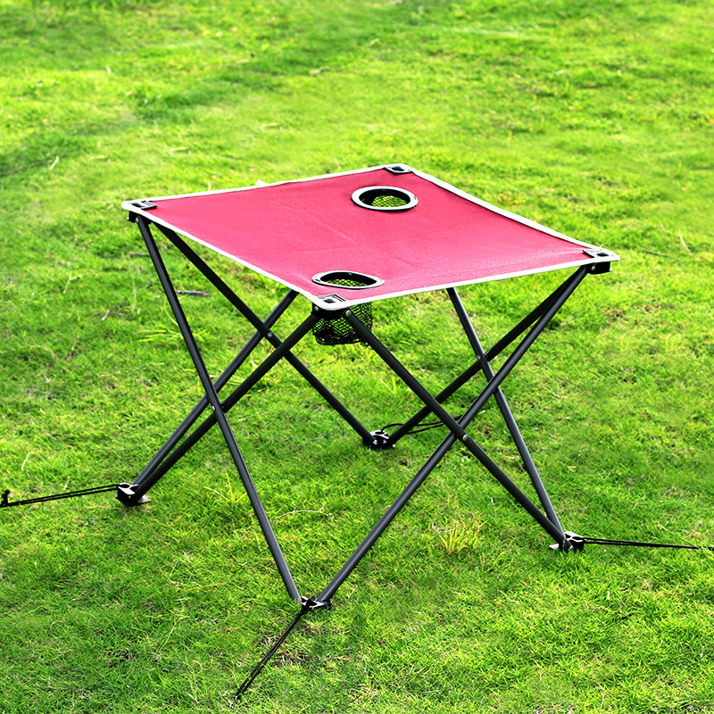 Folding portable aluminum alloy picnic grill tables and chairs