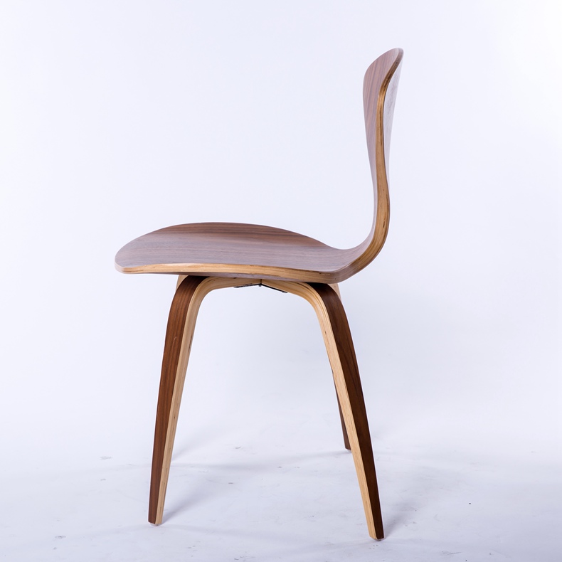 Casual simple wooden chair