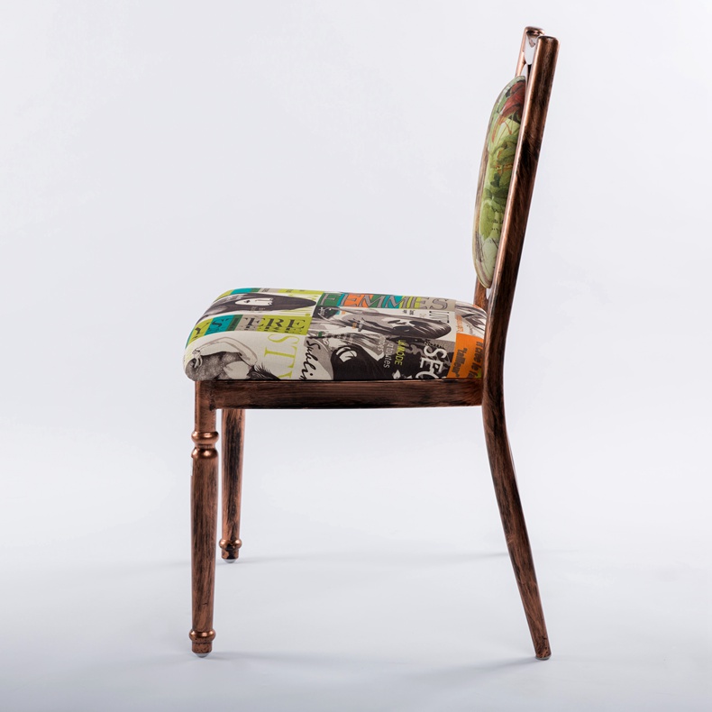 Vintage graffiti chair