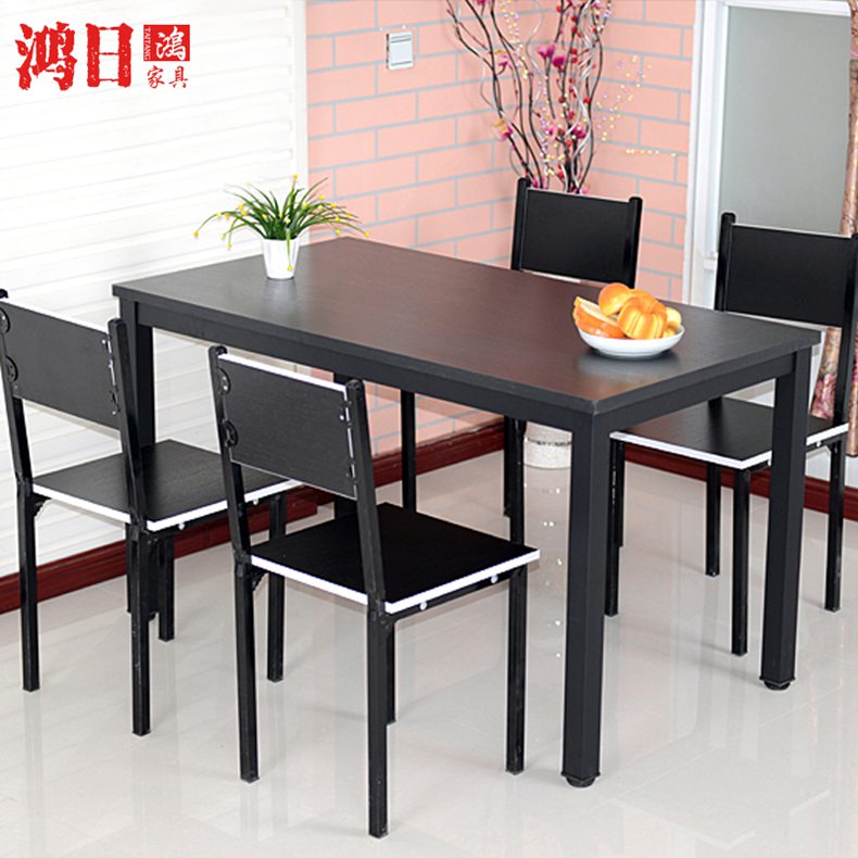 Environment-friendly plate dining table