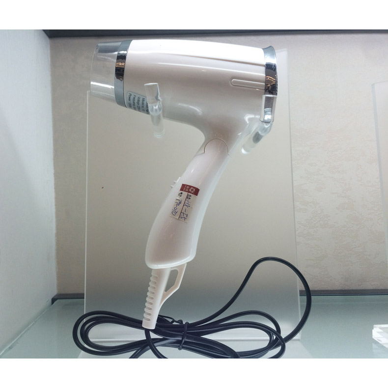 Hair dryer with beard socket