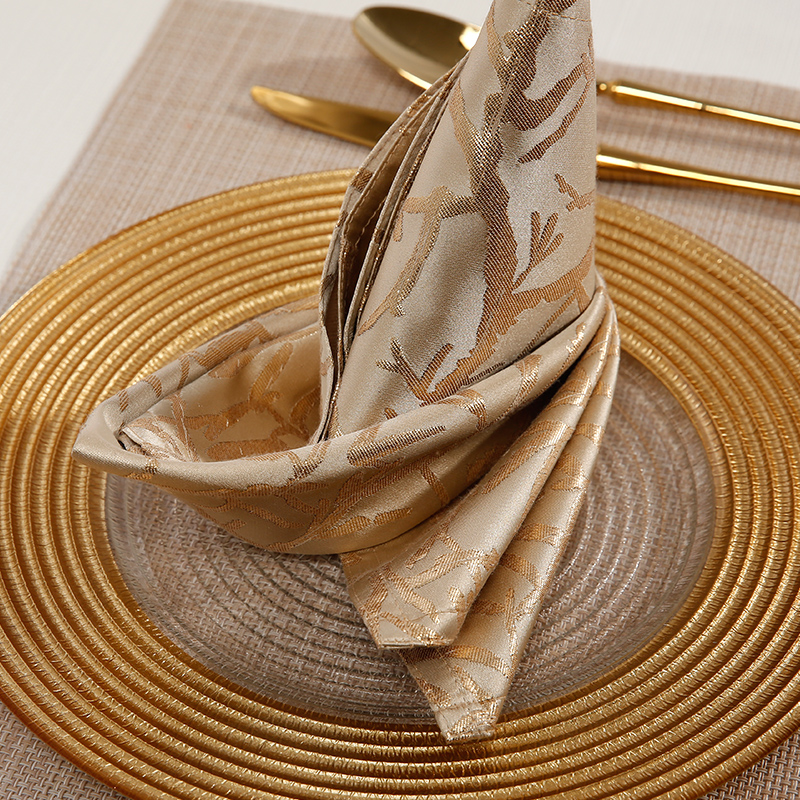 Light luxe textured napkin