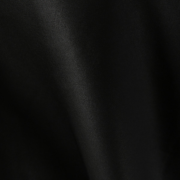Black reversible satin tablecloth