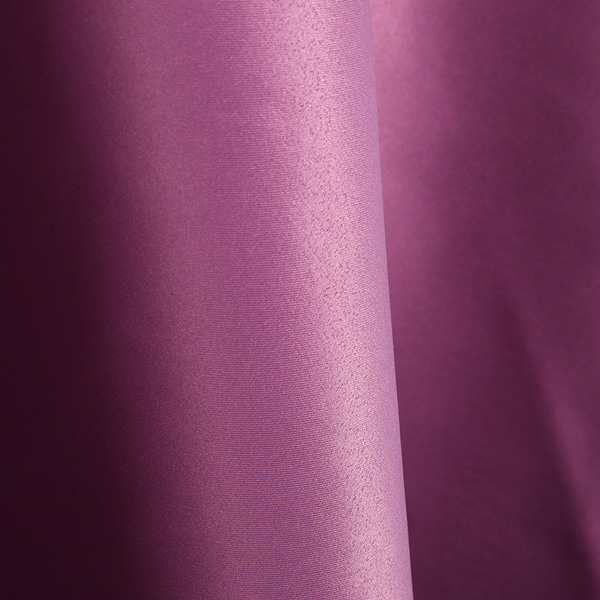 Romantic purple reversible satin tablecloth